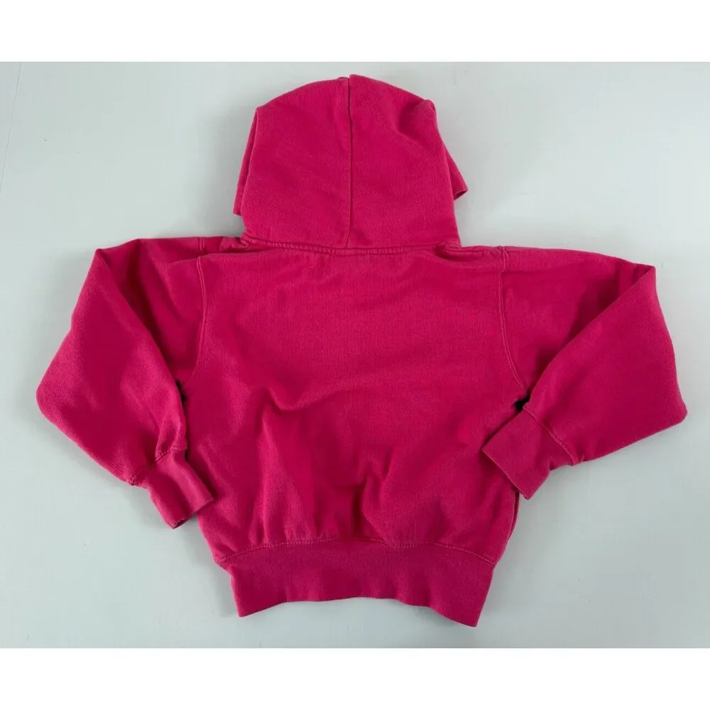 Universal Studios Youth Girls Hoodie Sweatshirt Pink White Size S Small